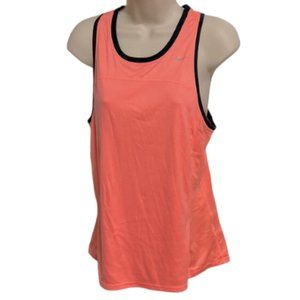 NIKE Dri-Fit Women's Orange Creamsicle Tank Top Racerback Women's Medium